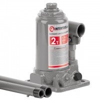 Домкрат "столбик" 2-х штоковый 2т, INTERTOOL GT0031