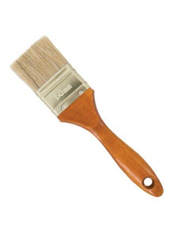 Кисть флейцевая 25x12x38 мм INTERTOOL KT-1025