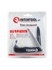 Нож складной 110 мм, 8 элементов. INTERTOOL HT-0591
