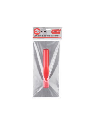 Затирка сталева оцинкована 280*130мм INTERTOOL KT-0003