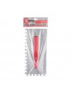 Затирка сталева оцинкована 280*130мм, 10*10мм INTERTOOL KT-0007