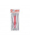 Затирка сталева оцинкована 280*130мм, 12*12мм INTERTOOL KT-0008