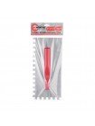 Затирка cтальная оцинкованная 280*130мм, 10*10мм INTERTOOL KT-0007