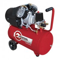 Компрессор 50л, 2.23кВт, 354л/мин, Intertool PT-0004