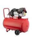 Компрессор 100 л, 3 кВт, 220 В, 8 атм, 420 л/мин, 2 цилиндра INTERTOOL PT-0008
