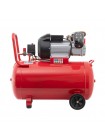 Компрессор 100 л, 3 кВт, 220 В, 8 атм, 420 л/мин, 2 цилиндра INTERTOOL PT-0008