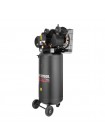 Компрессор 100 л, вертикальный, 3 кВт, 220 В, 10 атм, 500 л/мин, 2 цилиндра INTERTOOL PT-0017