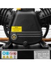 Компресор 200 л, 7,5 кВт, 380 В, 8 атм, 1050 л/хв. 3 циліндра INTERTOOL PT-0040