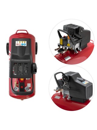 Компресор 50 л, 1.5 кВт, 220 В, 8 атм, 206 л/хв. INTERTOOL PT-0003