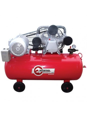 Компресор 200 л, 7,5 кВт, 380 В, 8 атм, 1050 л/хв. 3 циліндра INTERTOOL PT-0040