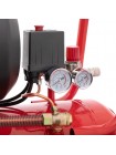 Компрессор 100 л, 3 кВт, 220 В, 8 атм, 420 л/мин, 2 цилиндра INTERTOOL PT-0008