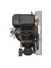Компрессор 100 л, вертикальный, 3 кВт, 220 В, 10 атм, 500 л/мин, 2 цилиндра INTERTOOL PT-0017