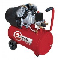 Компрессор 50л, 2.23кВт, 354л/мин, Intertool PT-0004