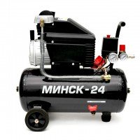 Компрессор 24л, 1.5кВт, Минск-24, Intertool PT-0020