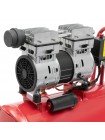 Компрессор 24л, 145л/мин, малошумный безмасляный, Intertool PT-0022