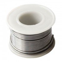 Припой 100г D=1мм, для паяльного пистолета tin+plumbum, INTERTOOL RT-2065