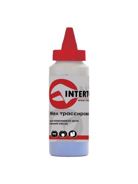 Мел трассировочный 115 г, красный INTERTOOL MT-0006 Мел трассировочный 115 г, красный INTERTOOL MT-0006