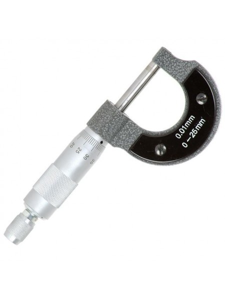 Мікрометр 0-25 мм INTERTOOL МТ-3041