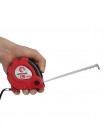 Рулетка з металевим полотном 5 м x 25 мм "Супер Магніт" blister INTERTOOL МТ-0306