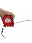 Рулетка з металевим полотном 8 м x 25 мм "Супер Магніт" blister INTERTOOL МТ-0308