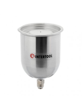 Бачок металлический с наружной резьбой M14x1.25. 600мл INTERTOOL PT-1907