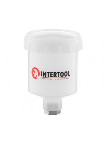 Бачок пластиковий для HVLP міні, 125мл INTERTOOL PT-1900