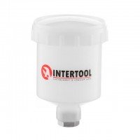 Бачок пластиковый для HVLP мини, 125мл INTERTOOL PT-1900