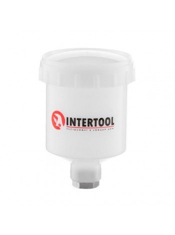Бачок пластиковий для HVLP міні, 125мл INTERTOOL PT-1900