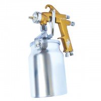 Краскопульт HP BRONZE PROF 1.5мм, нижний металлический бачок, 1000мл, Intertool PT-0221