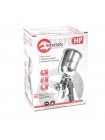 Пневматичний фарборозпилювач HP, форсунка 1.5 мм, верхній металевий бачок 600мл, 5bar INTERTOOL PT-0205