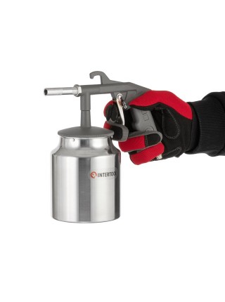 Пістолет піскоструменевий пневматичний з бачком INTERTOOL PT-0705