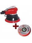 Шліфмашина пневматична ексцентрикова, Intertool PT-1006