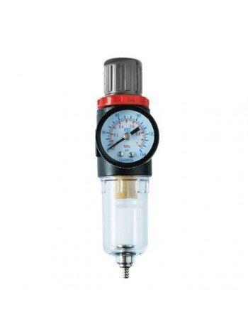 Фильтр для очистки воздуха + редуктор 1/4" INTERTOOL PT-1412