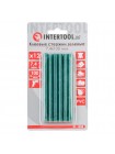 Комплект зеленых клеевых стержней 7.4мм*100мм, 12шт. INTERTOOL RT-1058