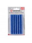 Комплект голубых клеевых стержней 11.2мм*100мм, 12шт. INTERTOOL RT-1052