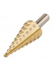 Сверло ступенчатое по металлу 4-20 мм INTERTOOL SD-5820
