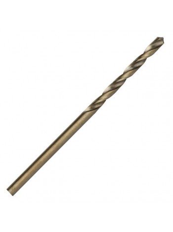Сверло кобальтовое по металлу 2.5 мм HSS-Co, DIN 338 INTERTOOL SD-5425