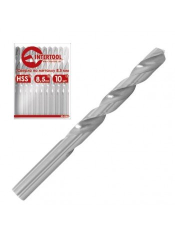 Свердло по металу 5мм HSS INTERTOOL SD-5050