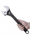Ключ разводной фосфатированный, 380 мм, черный, фосфатированный INTERTOOL XT-0065