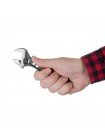 Ключ розвідний 150 мм, двокомпонентна рукоятка INTERTOOL HT-0195