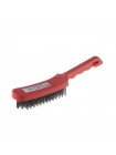 Щетка ручная 6-рядная, пластиковый корпус INTERTOOL BT-0009