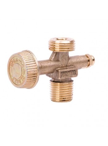 Вентиль для газовых баллонов и горелок INTERTOOL GS-0009