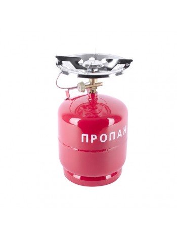 Комплект газовий кемпінговий 8 л. INTERTOOL GS-0008