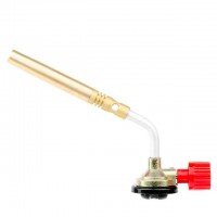 Горелка газовая, регулятор, сопло D=10мм, INTERTOOL GB-0024