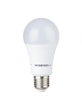 Світлодіодна лампа LED 15Вт, E27, 220В, INTERTOOL LL-0017