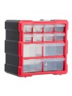 Органайзер 10,5" 265*260*160мм, 12 клітинок. INTERTOOL BX-4024