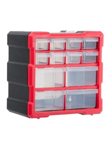 Органайзер 10,5" 265*260*160мм, 12 клітинок. INTERTOOL BX-4024