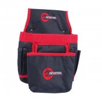 Поясна Сумка слюсарно-будівельна, 8 кишень, поліестер INTERTOOL SP-1036