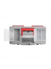 Скринька для інструментів з металевими замками 13" 335x185x130 мм INTERTOOL BX-0513