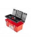 Скринька для інструментів з металевими замками, 18" 480x250x230 мм INTERTOOL BX-0518